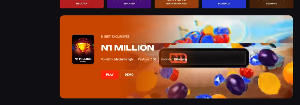 Spin new featured games